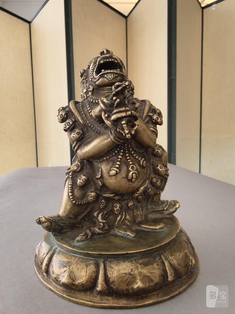 A BRONZE FIGURE OF DHAKA - 图14